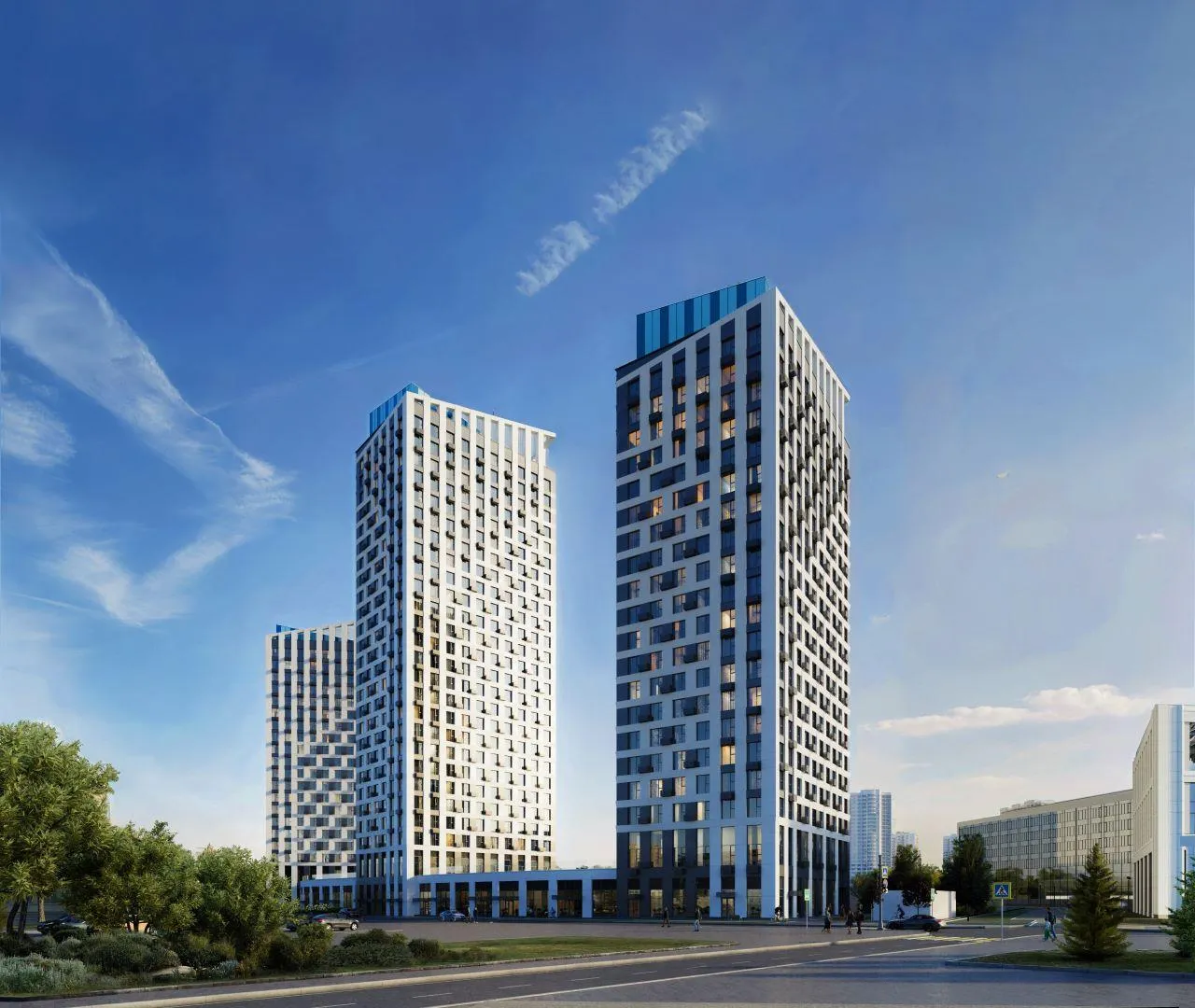 Архитектура дома на официальном сайте застройщика